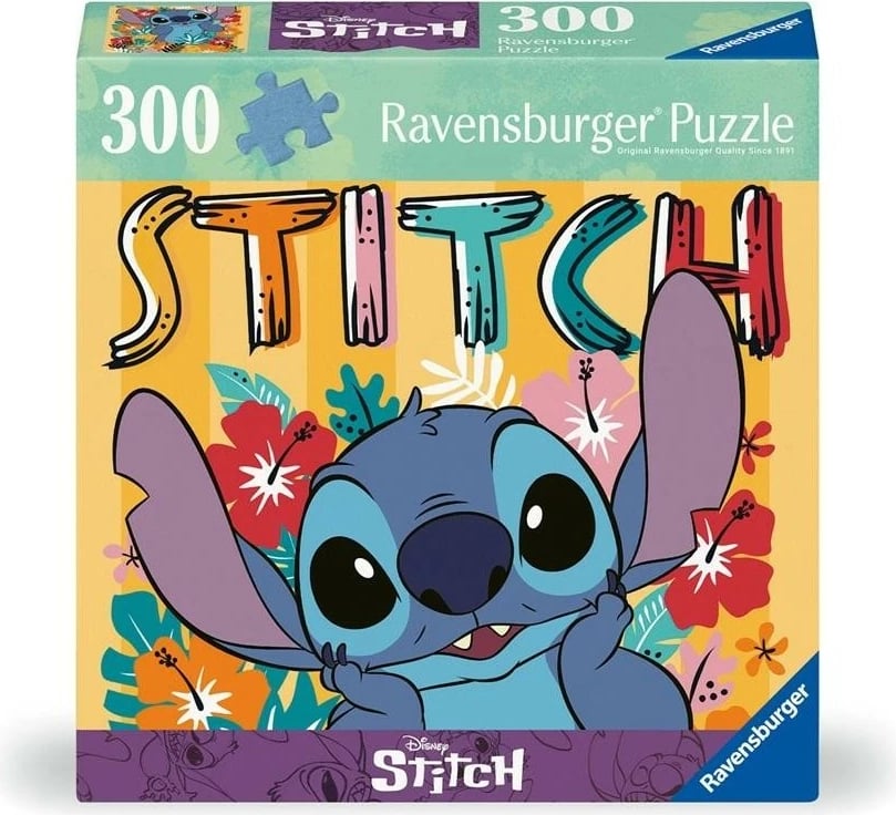 Puzzle Ravensburger Disney Stitch, 300 pjesë, për fëmijë