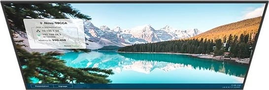 Ekran i madh VIVITEK DS DK753 75 inç, 4K Ultra HD, Android, i zi