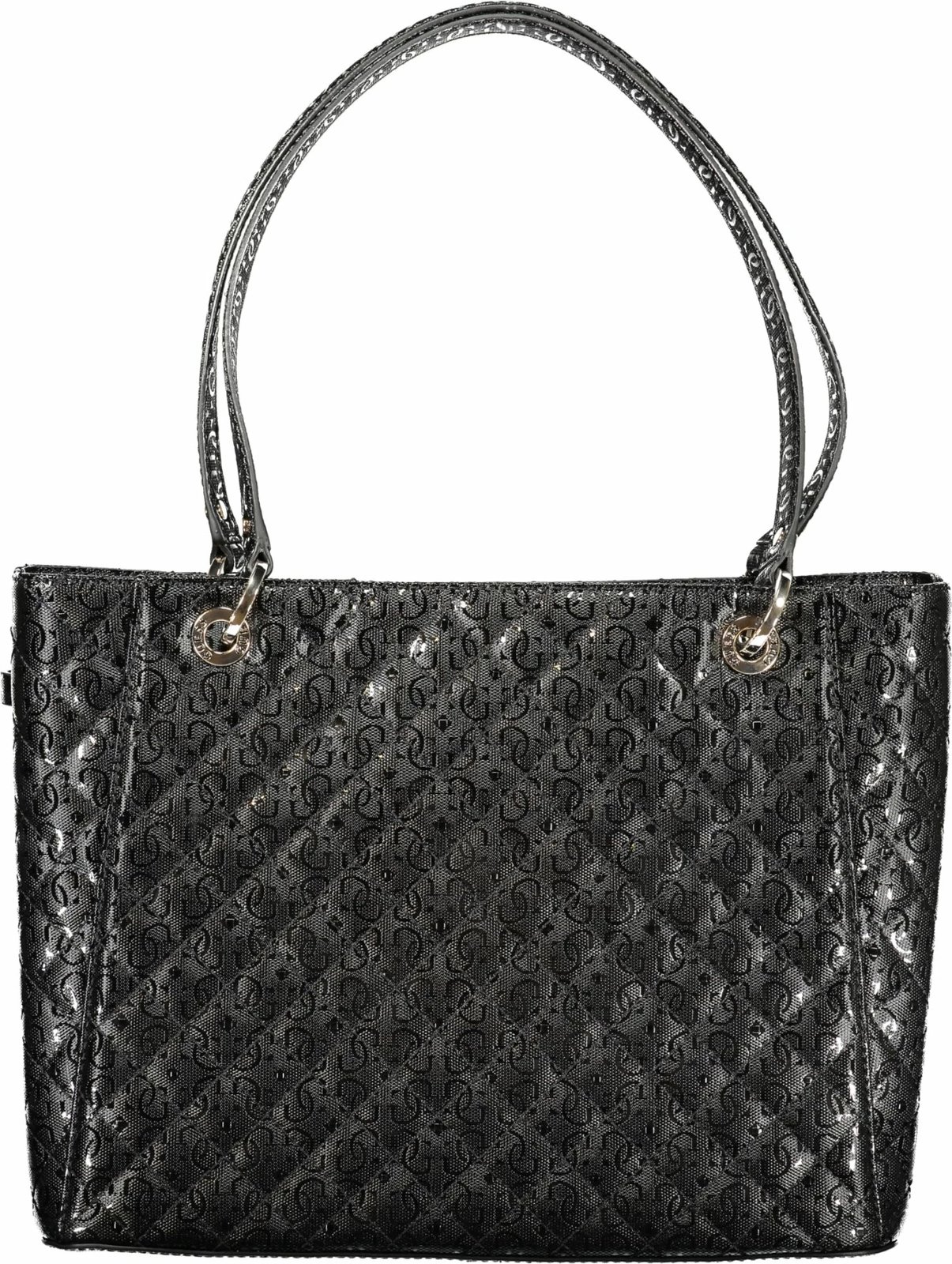 Çantë GUESS JEANS IDRA për femra, e zezë