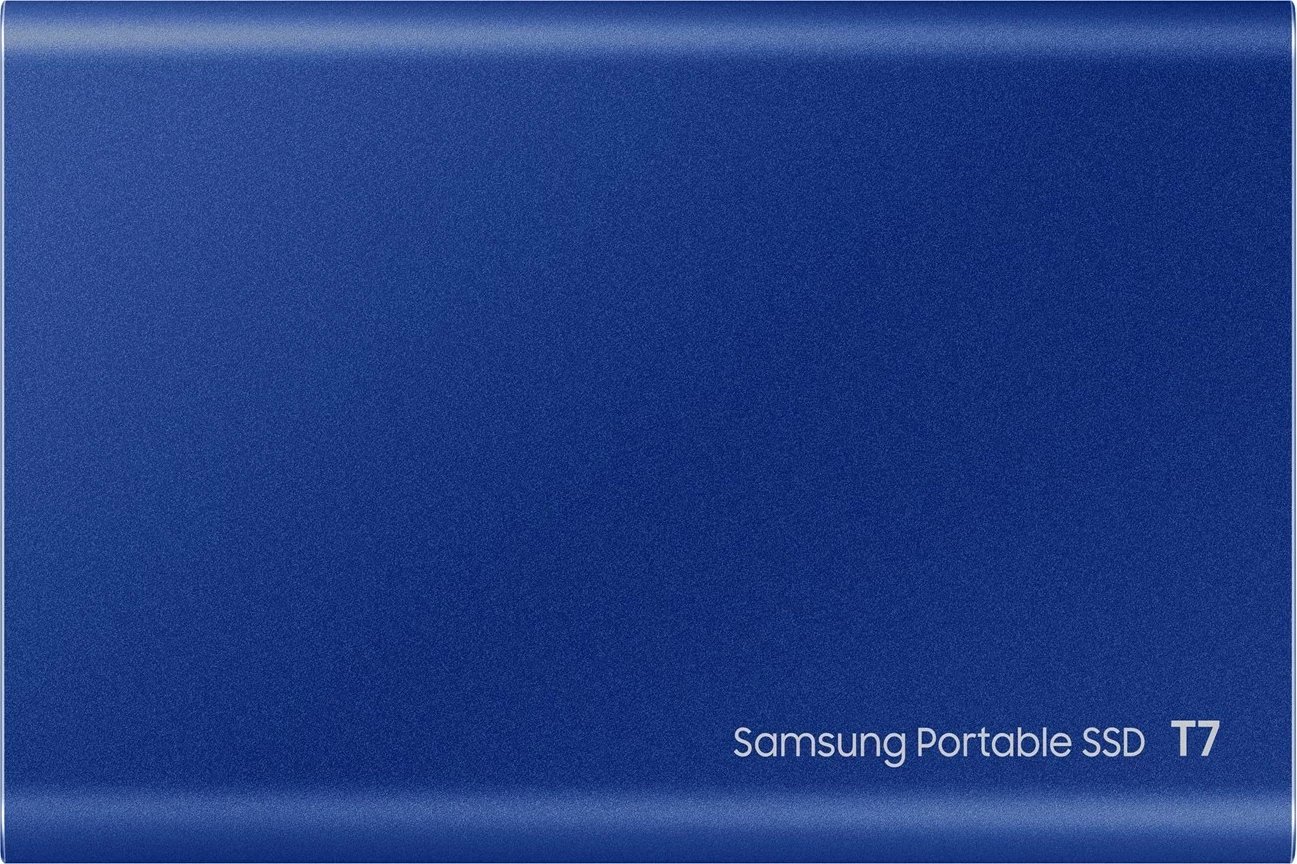 SSD i jashtëm Samsung T7, 2 TB, USB Type-C 3.2 Gen 2, Blu