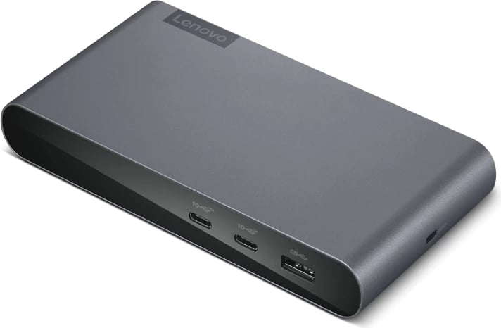 Stacion dokimi, Lenovo, 40B30090EU, shumë porta USB-C/USB-A, i zi