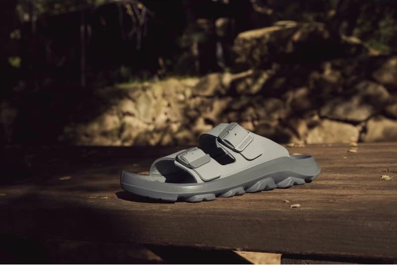 Slapa Birkenstock unisex, gri