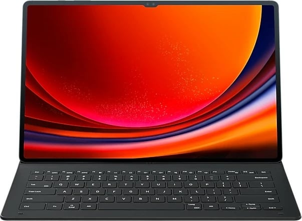 Mbështjellës tastierë Samsung Galaxy Tab S9 Ultra, QWERTZ, Gjermanisht, e zezë