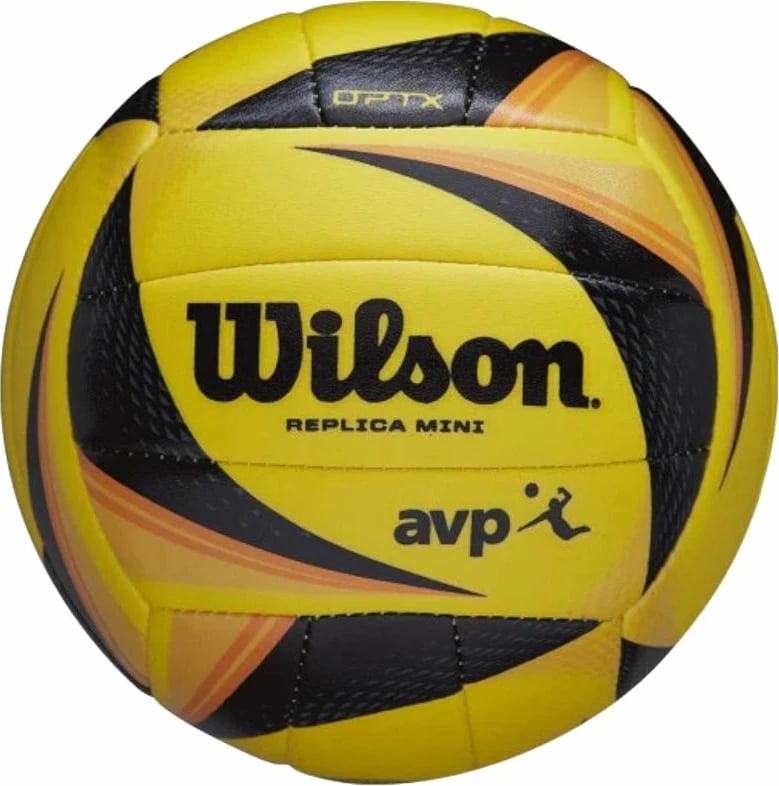Top volejboll për meshkuj, femra dhe fëmijë Wilson, i zi me të verdhë