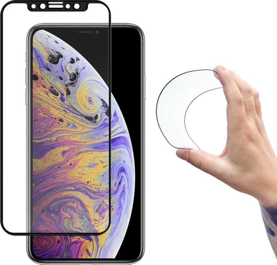 Mbrojtës ekrani Wozinsky Full Cover Flexi Nano Glass me kornizë për iPhone 13 mini, transparent