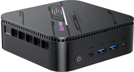 Kasë mini PC Blackview MP100 Pro, Intel Core i3-1215U, 16GB RAM, 512GB SSD, e zezë