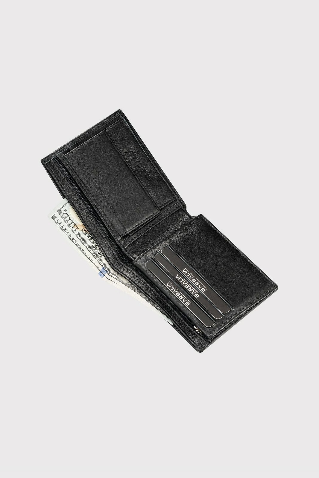 Portofol për burra Zoozie Bags, Madrid, i zi