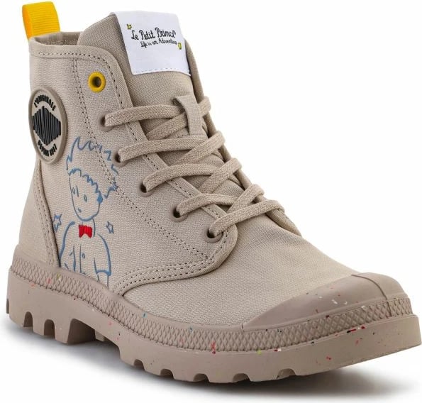 Këpucë Palladium për meshkuj dhe femra, bezhë