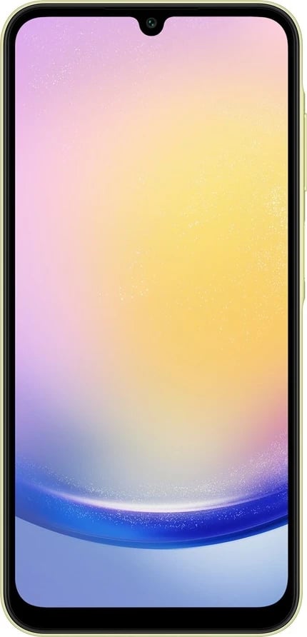Celular Samsung Galaxy A25, 6.5", 8+256GB, DS, 5G, i verdhë