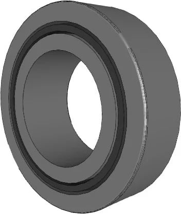 Rulë industriale FAG FAG33214, 125 mm, Gri