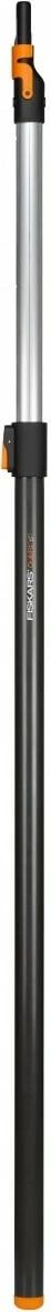 Dorezë teleskopike për vegla kopshti, Fiskars QuikFit 1000666, alumini, rregullim 140–240 cm, M