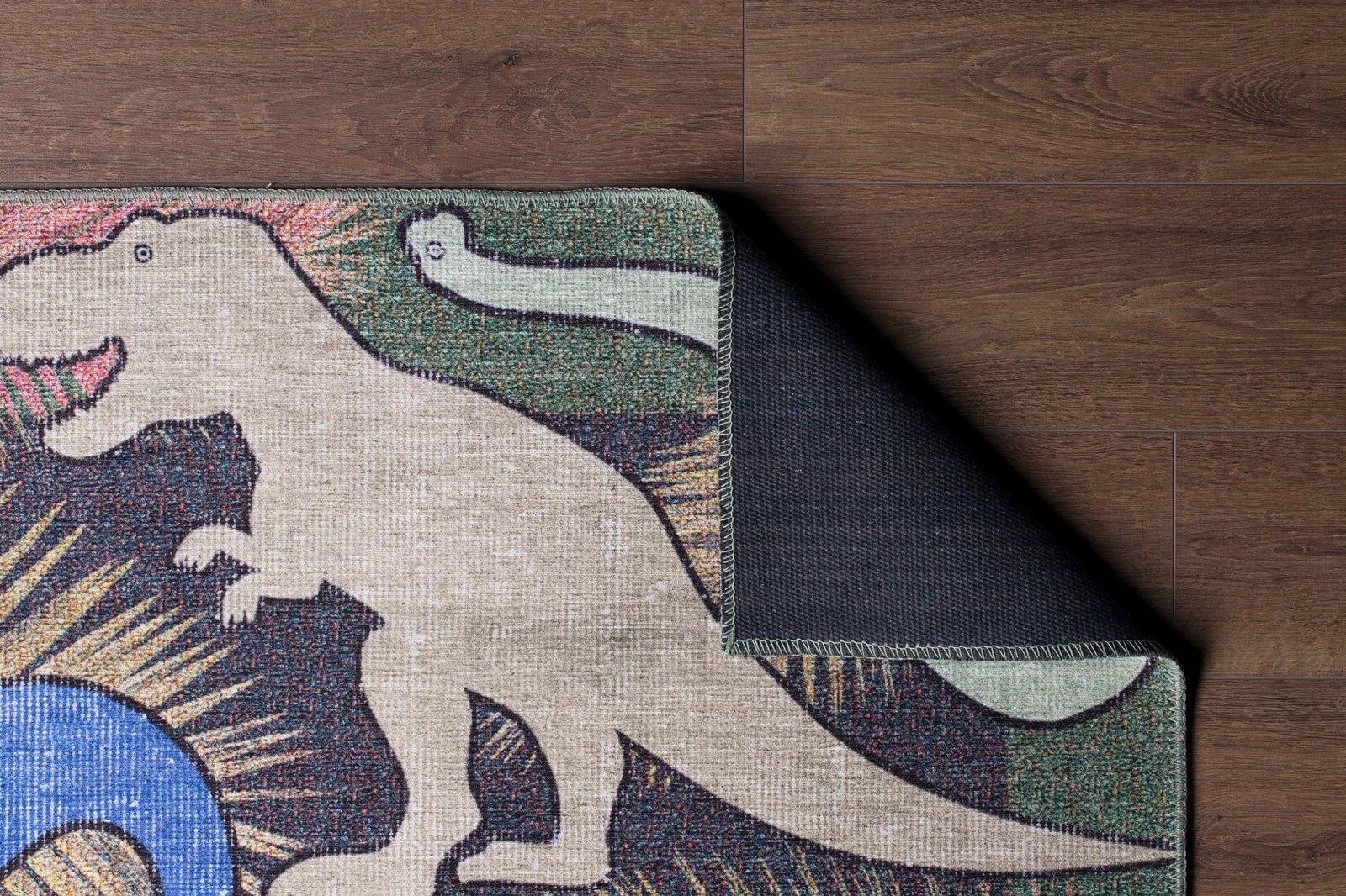 Qilim shumëngjyrësh për fëmijë, 210x310cm, Conceptum Hypnose, Chenille i hollë, AL 110