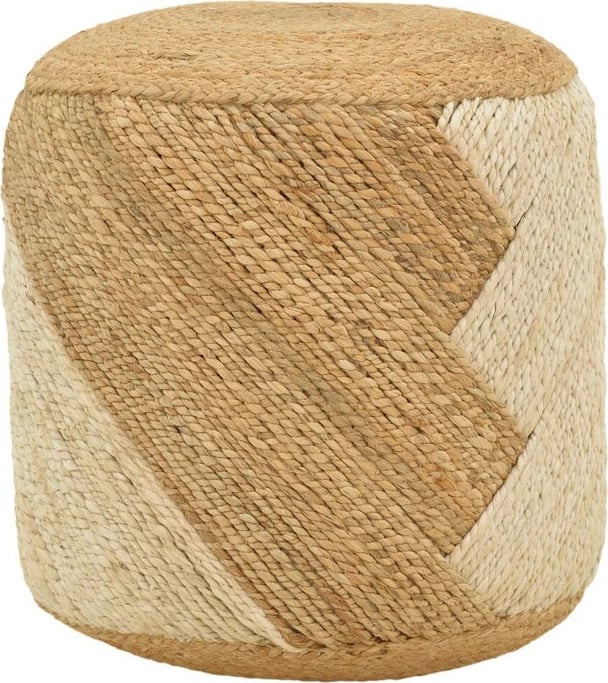 Karrige për bar Elision Inart natyrale-bezhë 100% jute 40x40x40cm