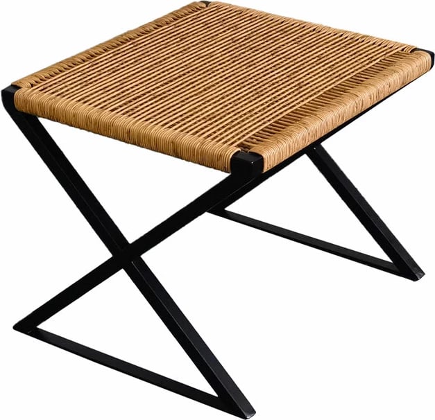 Raft bagazhesh Atlas, natyral e zi, 56x51x46