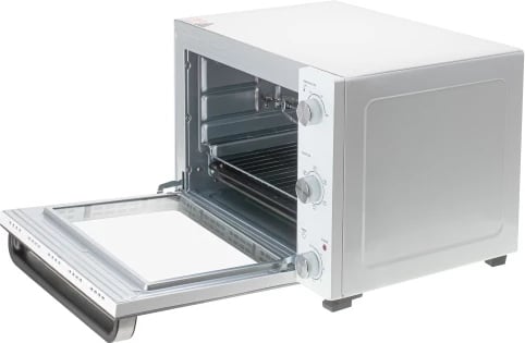 Furra elektrike, Adler, AD 6027, 48L, konveksion dhe rrotiseri, e bardhë