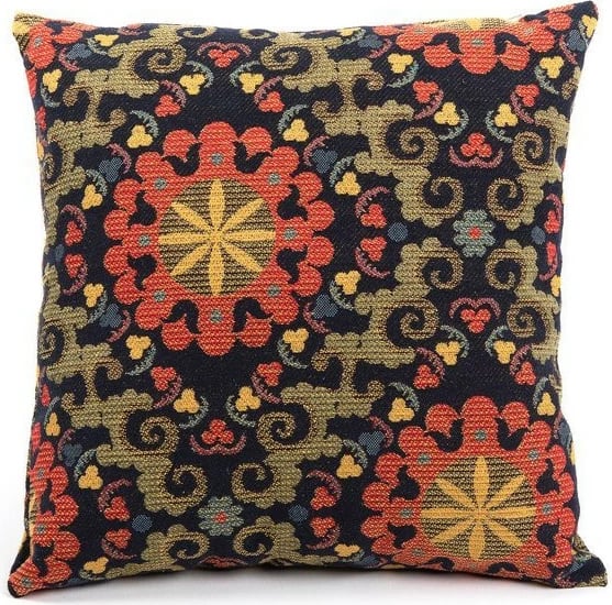 Jastëk dekorativ Aberto Design, Gora, ngjyrë kaltër e errët