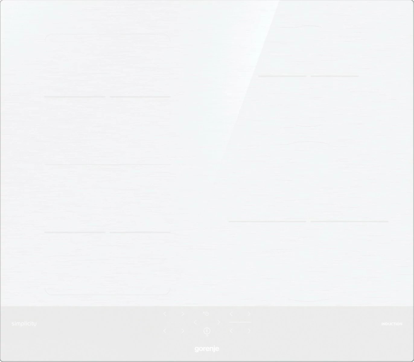 Pllakë gatimi me induksion Gorenje GI6421SYW, 4 zona, e bardhë