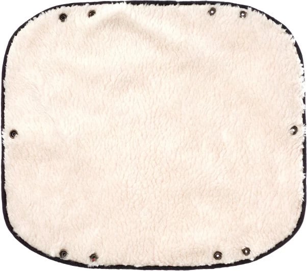 Mbulesë duarsh për karrocë bebe, SENSILLO, 40x22 cm, e izoluar termikisht, e kuqe