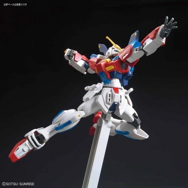 Model Star Burning Gundam Bandai 1/144