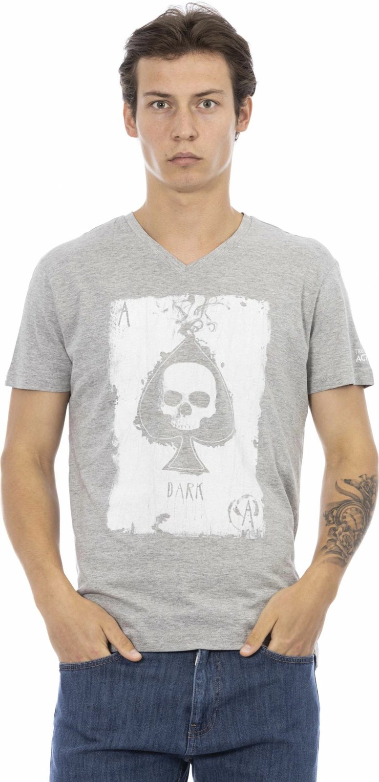 Maicë për meshkuj Trussardi Action, hiri