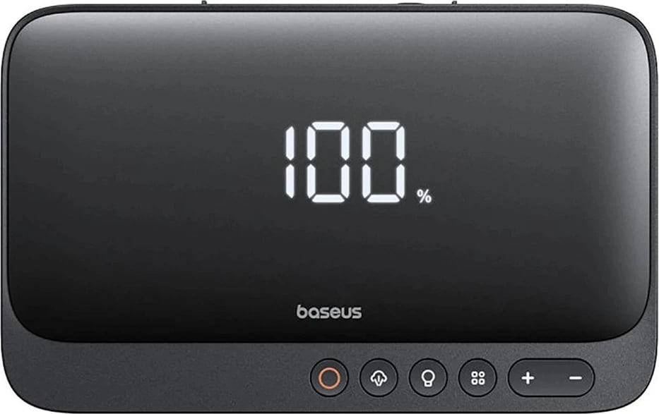 Jump starter, power bank, kompresor ajri Baseus Super Energy BS-CH013, 6000mAh, e zezë