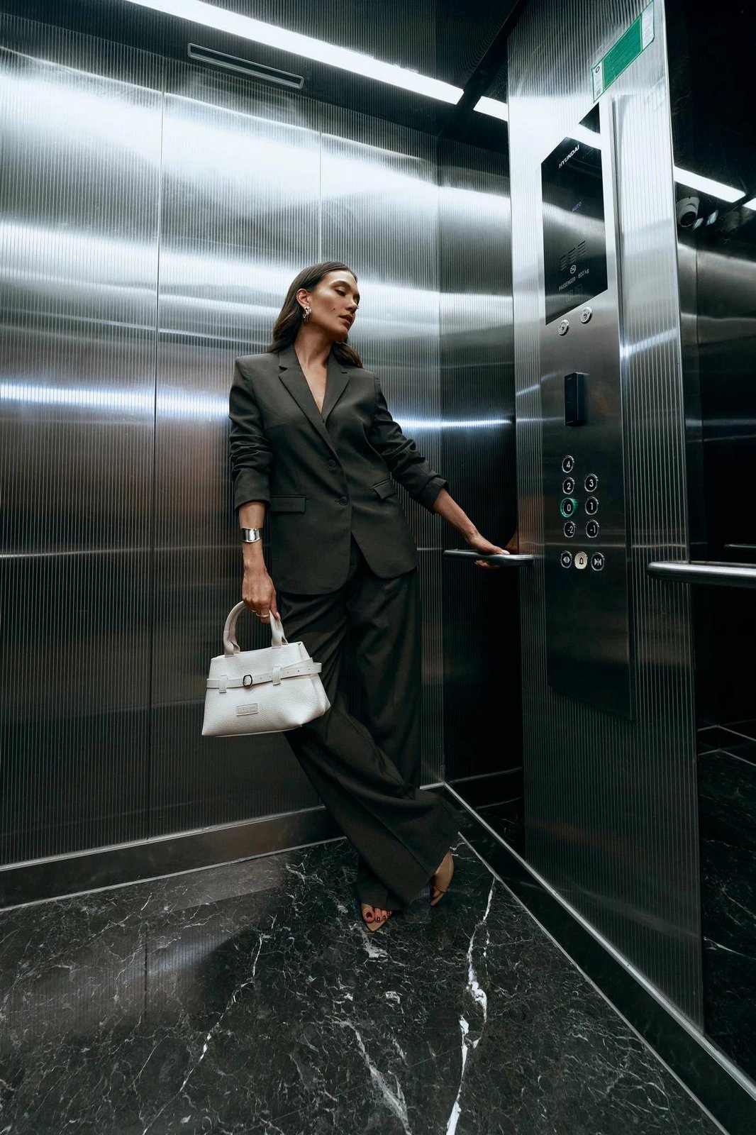 Çantë supi Lucky Bees, Grace Mini, ngjyrë krem