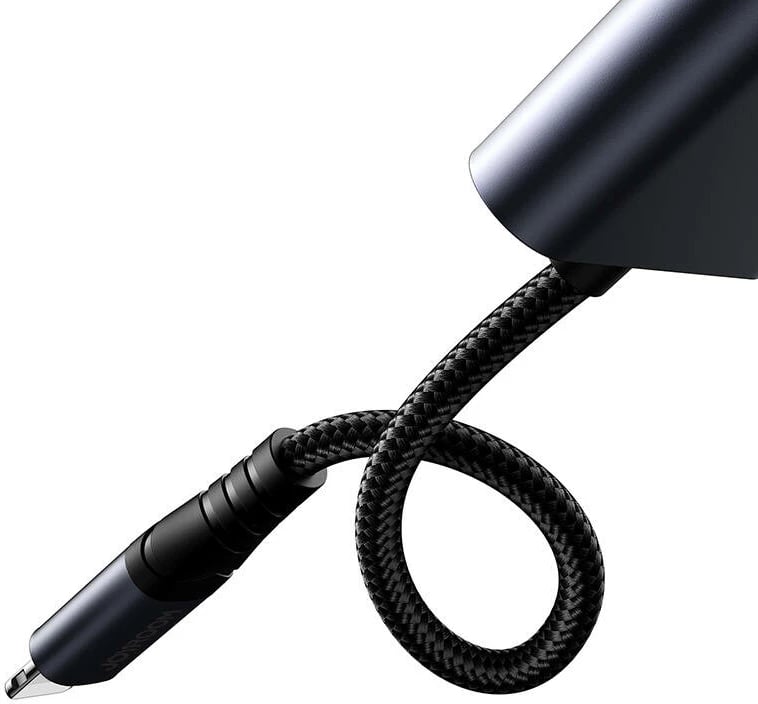 Adapter audio 2-në-1 Joyroom SY-L02, Lightning në 2x Lightning, argjend