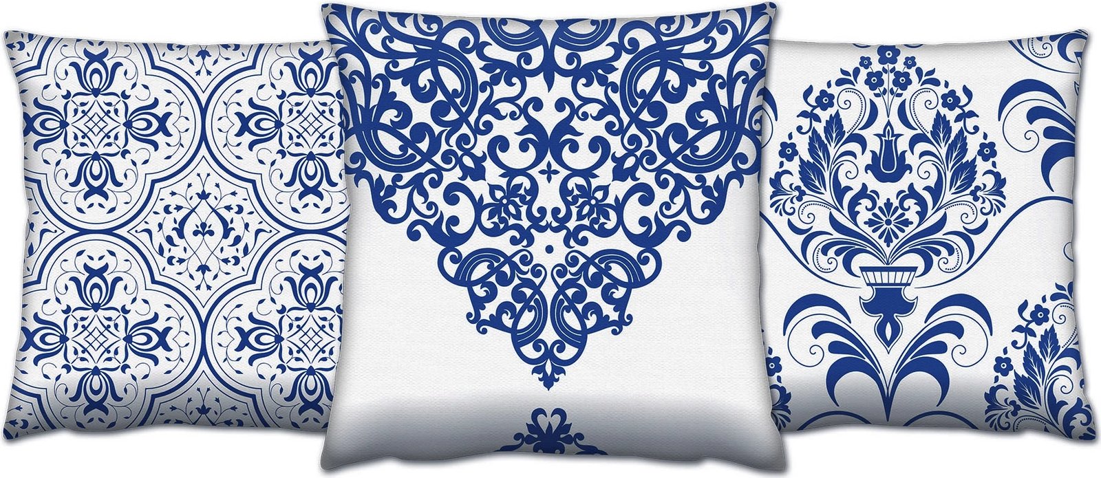 Set jastëkësh dekorativ (3 copë), Aberto Design, AC-4670-4672-4671