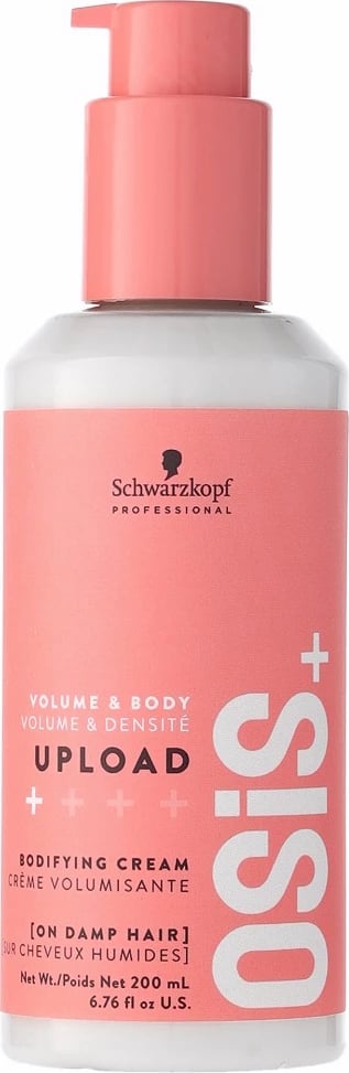 Krem për stilim flokësh për femra Schwarzkopf Professional Osis+ Upload, 200ml