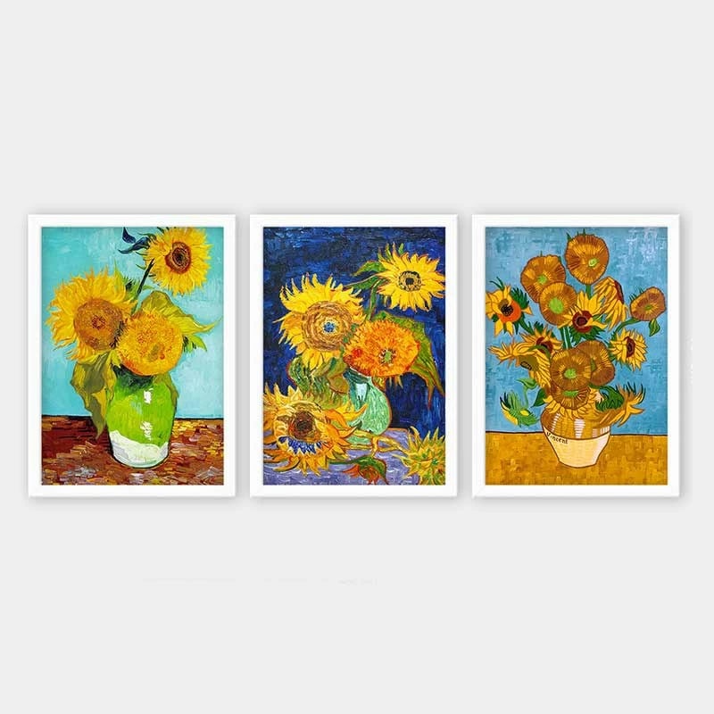 Pikturë dekorative me kornizë (3 copë), Wallity, 3BC_UN1254789_3545