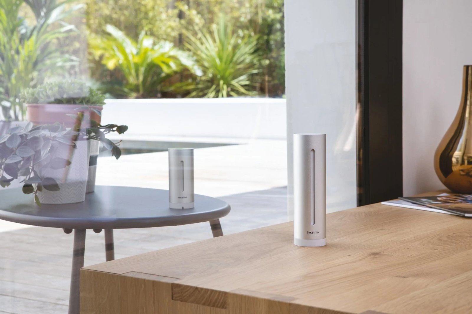 Stacion moti digjital Netatmo NWS01-EC, Alumini, Wi-Fi