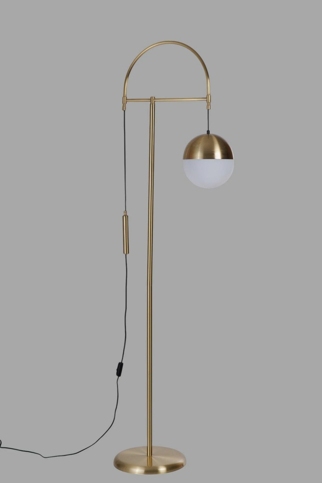 Llambë dyshemeje Opviq, e bardhë dhe ari, 8958-7