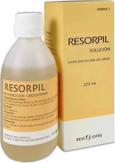 Locion kundër rënies së flokëve Resorpil Solution 225ml
