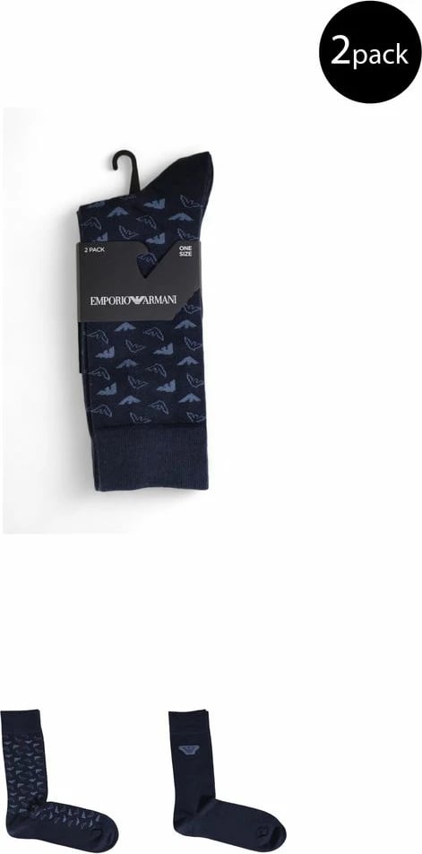 Çorape për meshkuj Emporio Armani, blu