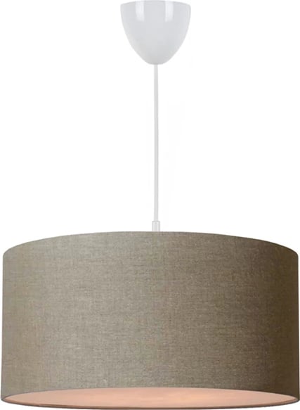 Dritë tavani PWL-1091 E27, ngjyrë bezhë, D38x21cm