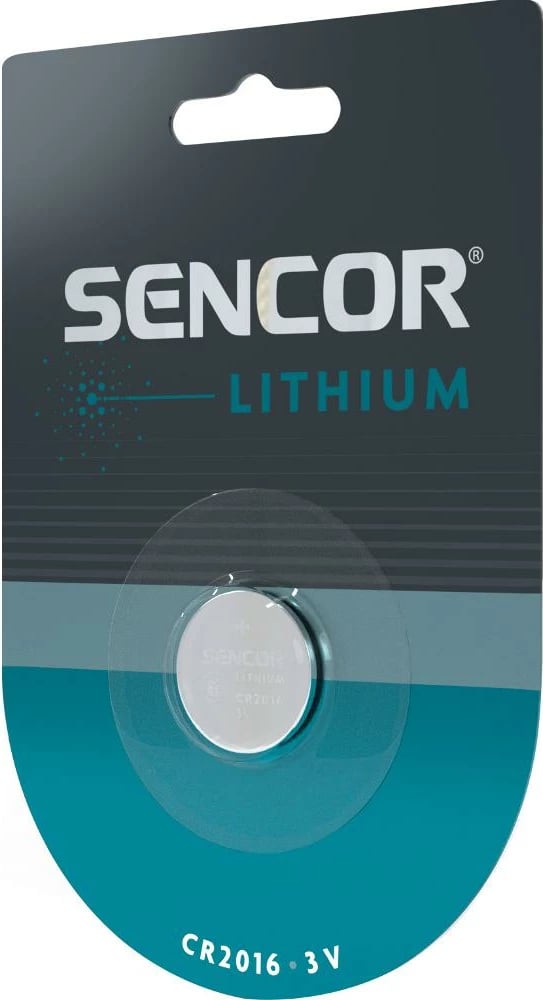 Bateri Sencor SBA CR2016 1BP Li, 1 copë