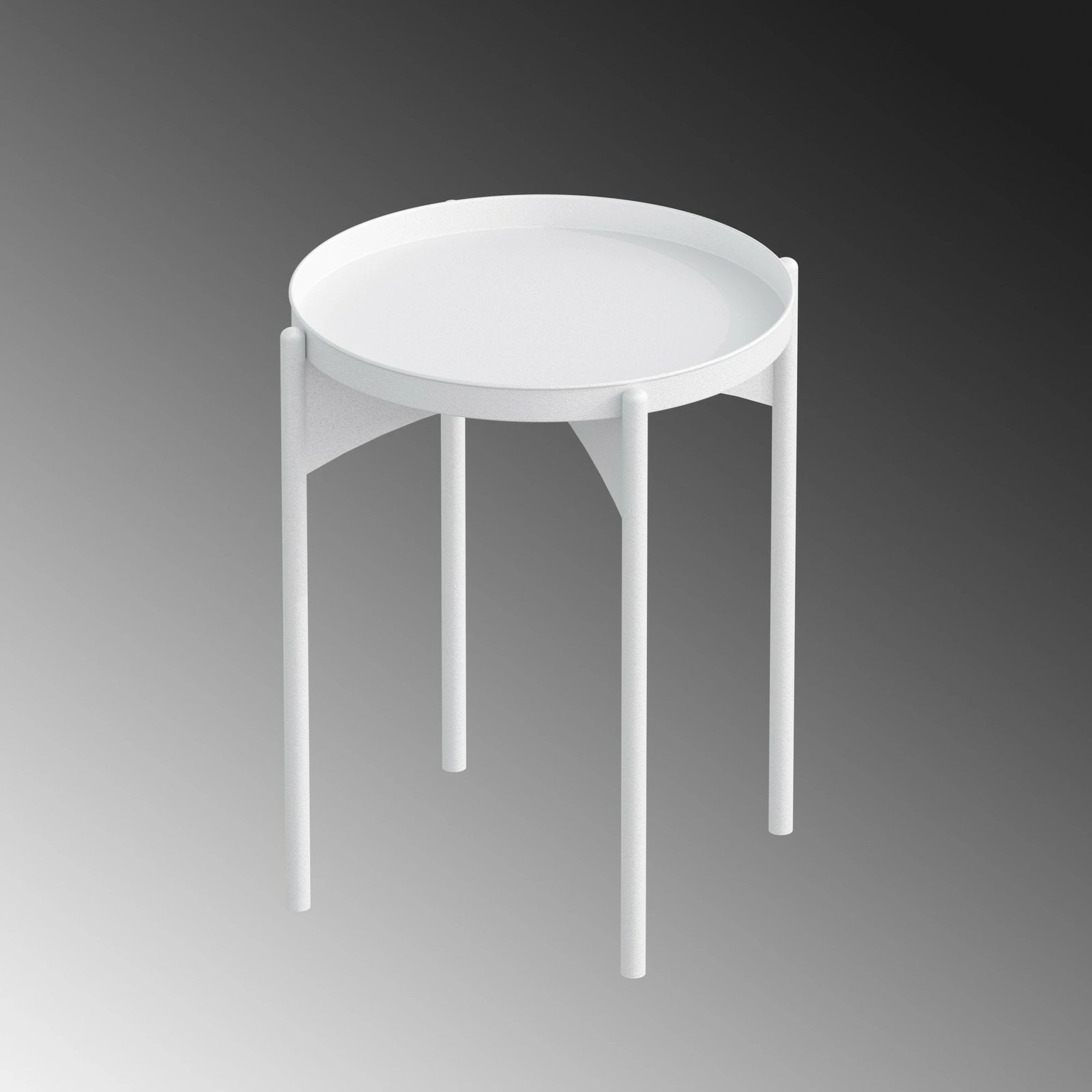 Tavolinë kafeje Hanah Home, Shb-002-C, e bardhë