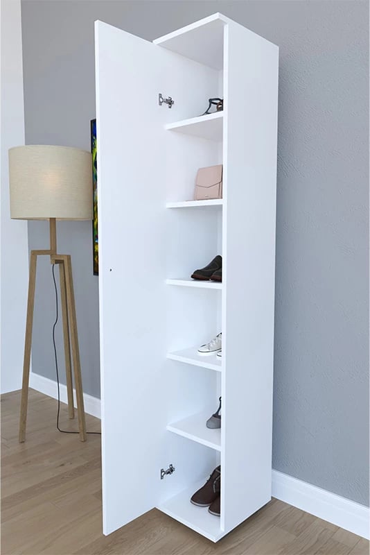 Kabinet Juan i bardhë 30x35x177cm