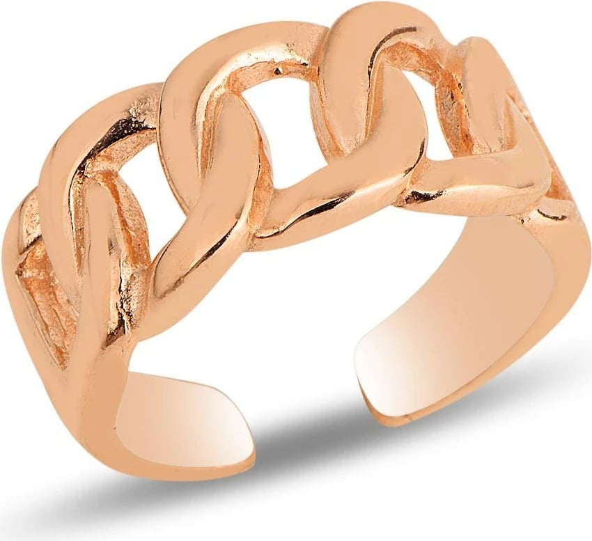 Unazë argjendi, ngjyrë rozë e artë, Jumeon, SGTL11819