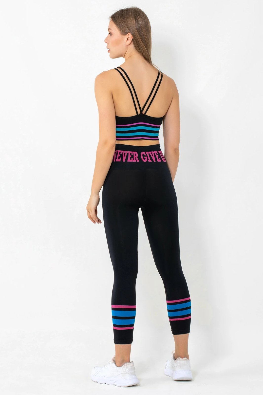 Tuta sportive për femra, ngjyrë e zezë, Jumeon, 001-001296