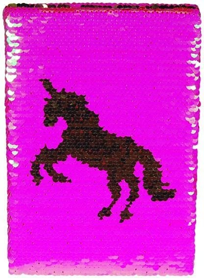 Fletore NEXT me sekuenca, Unicorn, 80 fletë, 15x21 cm, Rozë