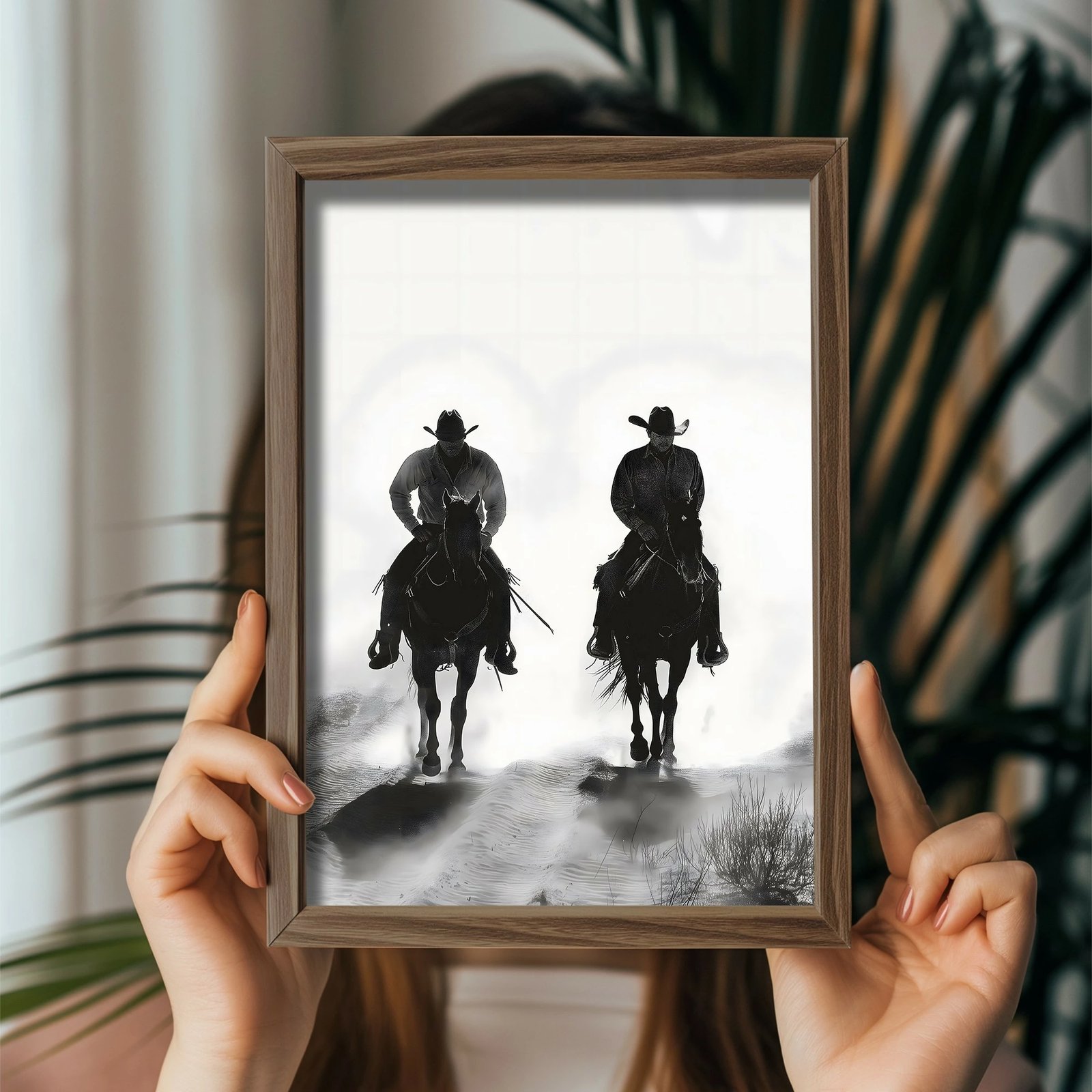 Pikturë dekorative me kornizë MDF, Wallity, GE162-L