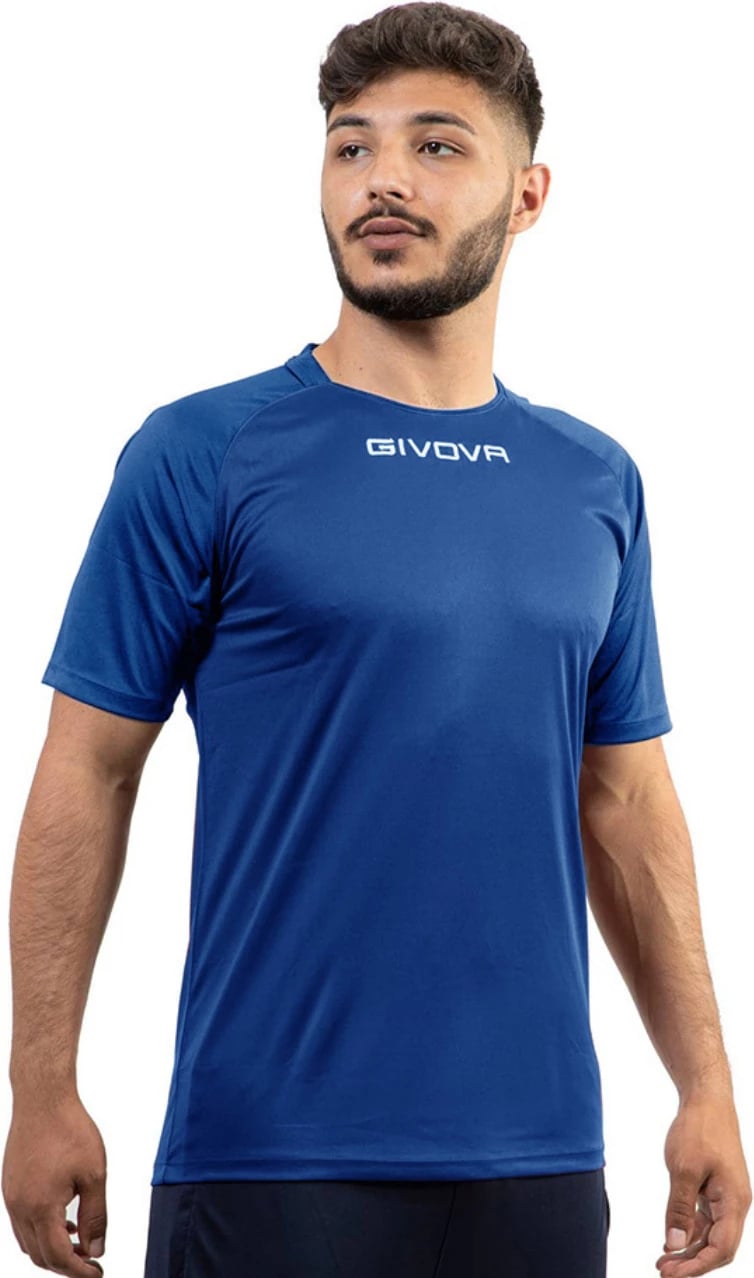 Maicë sportive unisex Givova, e kaltër