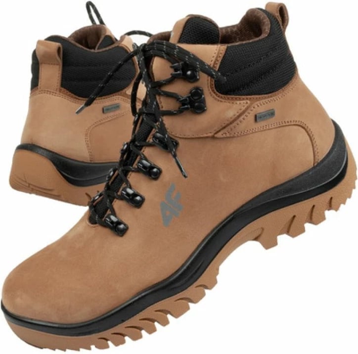 Atlete për meshkuj 4F, për trekking, ngjyrë krem