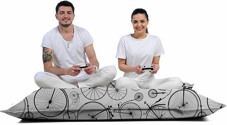 Qese gjigante për kopsht, dizajn biçikletash, Atelier del Sofa