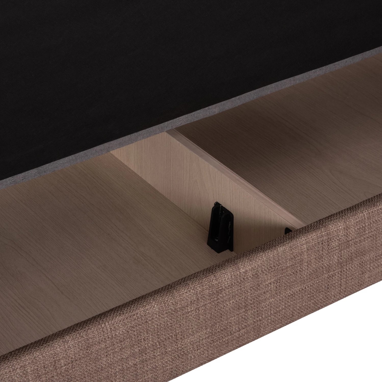 Divan-krevat dy ulëse me hapësirë për depo, Nikko, material bezhë, FH3293.02, 144x75x84cm