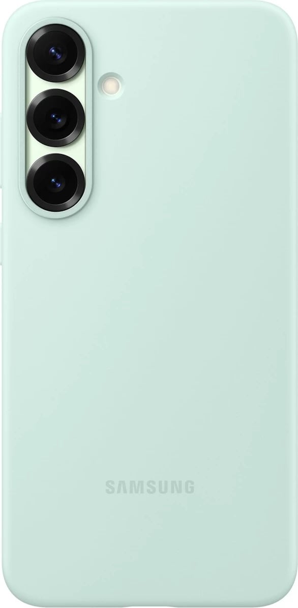 Mbështjellës për Samsung Galaxy S25+, silikon, mint