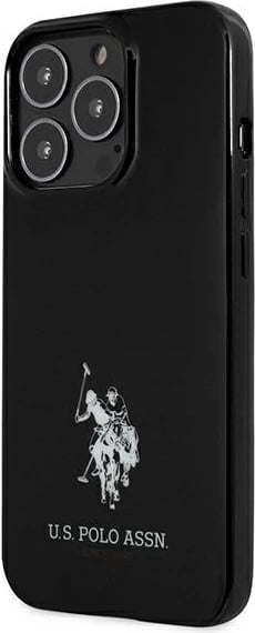 Mbështjellës U.S. Polo Assn. USHCP13XUMHK për iPhone 13 Pro Max, Hardcase, TPU, Zi Mbështjellës U.S. Polo Assn. USHCP13XUMHK për iPhone 13 Pro Max, Hardcase, TPU, Zi