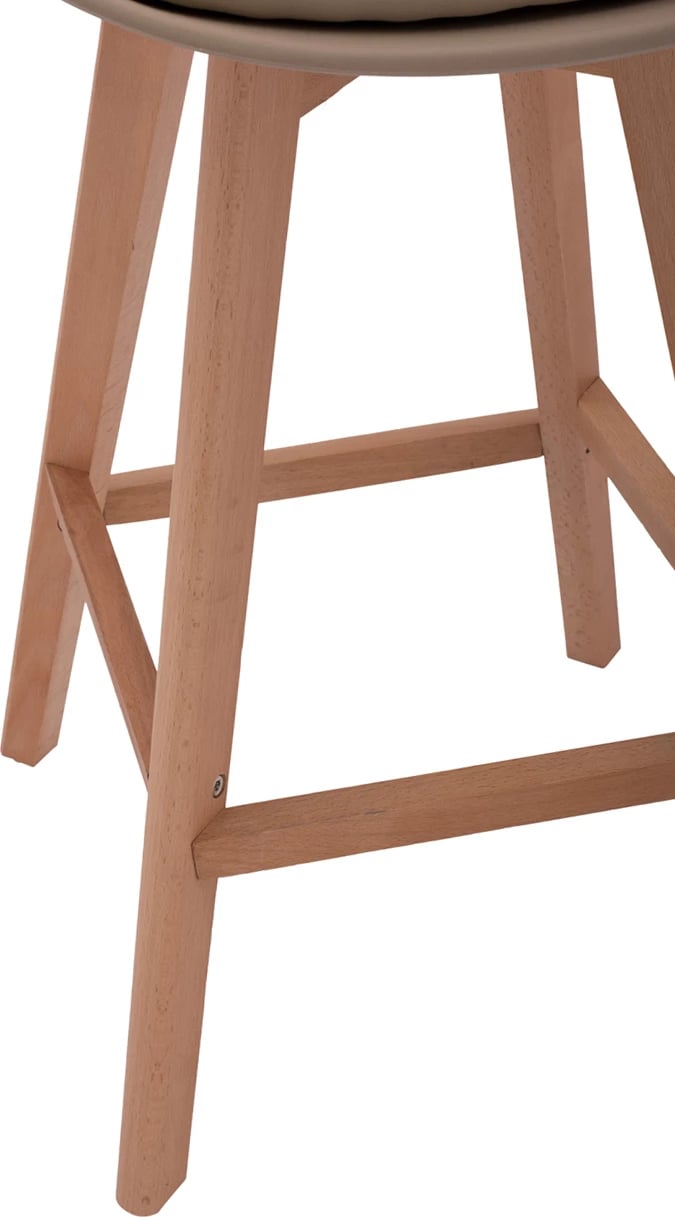 Karrige për bar Vegas FH8000.45 ngjyrë kapuçino 48x58x105 cm, set prej 4 copash