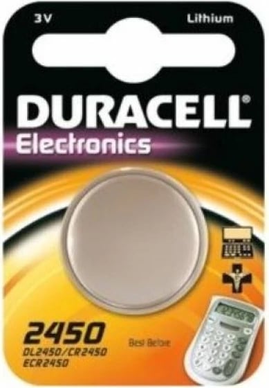 Bateri litiumi Duracell CR2450